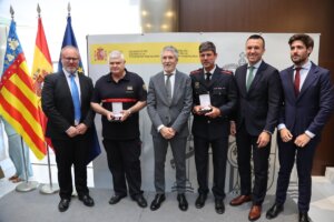 Medallas mérito bomberos Valencia